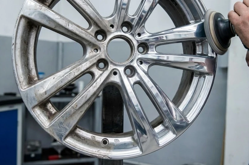 Réparation jante alu